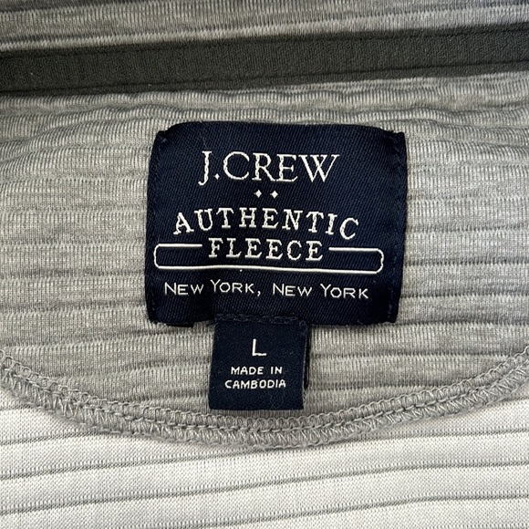 J. Crew Authentic Fleece Sweater - Picture 2 of 2